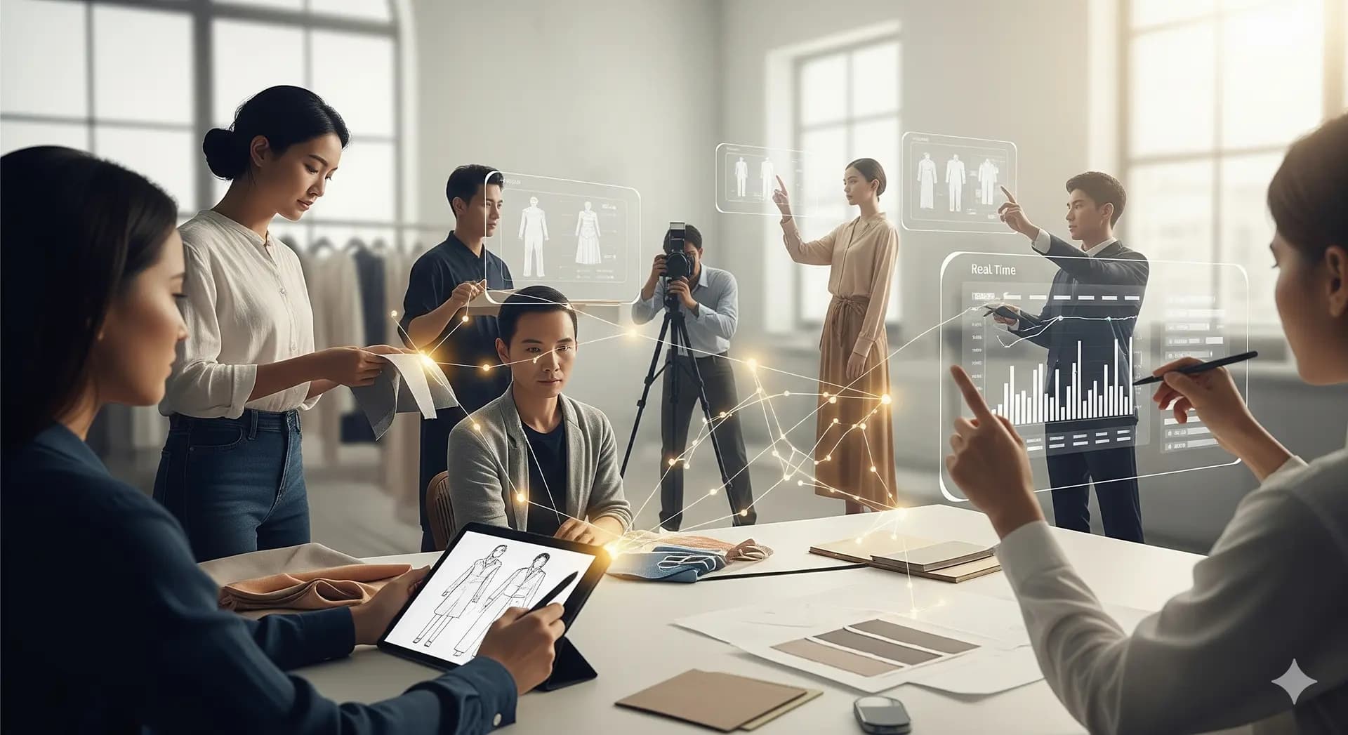 Unified Fashion Ecosystem Seamless integration across your entire tech stack—from design software to POS systems, enabling data-driven decision making at every level.